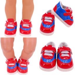 7 Cm Lace-up Sneakers Doll Clothes Shoes Accessories For 18 inch American Doll 43 Cm Baby Doll Generation Dolls Shoes,Gifts