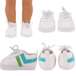 7 Cm Lace-up Sneakers Doll Clothes Shoes Accessories For 18 inch American Doll 43 Cm Baby Doll Generation Dolls Shoes,Gifts