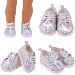7 Cm Lace-up Sneakers Doll Clothes Shoes Accessories For 18 inch American Doll 43 Cm Baby Doll Generation Dolls Shoes,Gifts
