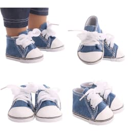 7 Cm Lace-up Sneakers Doll Clothes Shoes Accessories For 18 inch American Doll 43 Cm Baby Doll Generation Dolls Shoes,Gifts