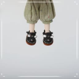 Handmade Doll Lovely Little Sheep Shoes Fashion Holala Cowhide Flat Shoes For Obitsu11,Body9, Gsc, Ddf, Nendoroids, 1/12bjd Doll