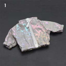 OB11 Doll Clothes Fashion Tops Long-sleeved Sunscreen Jacket Mini Zipper Coat For Obitsu11Clothes 1/12bjd Dolls Accessories Toys