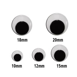 safety jiggly eyes Dolls Eye For Toys Googly Eyes Used For Doll Accessories DIY Craft 10mm/12mm/15mm/18mm/20mm come with washers