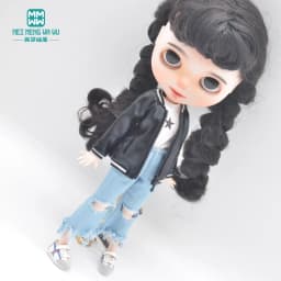 NEW 28-30cm Blyth Doll Clothes Toys Azone Doll Accessories Fashion Jackets, Jeans, Shoes Girl's Gift
