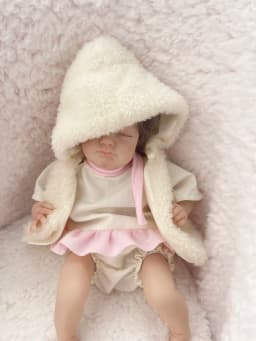 Clothes set B - FOR Mini Reborn Kit 9 Inches Reborn Baby Vinyl Doll Kit - Doll accessories