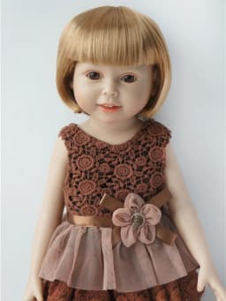 BOBO Doll wigs JD256 11-12 inch 28-30 CM Short BOBO Cut Synthetic mohair Resin doll wig