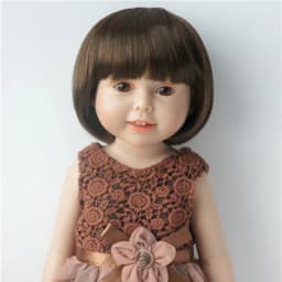 BOBO Doll wigs JD256 11-12 inch 28-30 CM Short BOBO Cut Synthetic mohair Resin doll wig