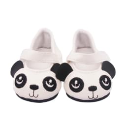 Doll Shoes Clothes Cute Panda Handmade Boots 7cm Shoes For 18 Inch American&43cm Baby New Born Doll Accessories Girl`Toy DIY
