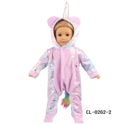 Winter American 18 Inch Girl Doll Clothes Jacket + Leggings Doll Clothes For 43cm Baby New Born Doll Clothes Suit Reborn Doll