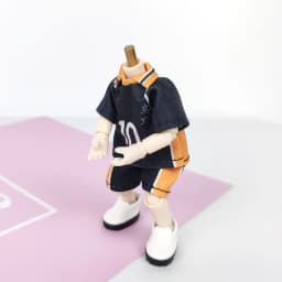 OB11 baby clothes volleyball teenager Rixiang Xiangyang T-shirt shorts shadow mountain toyo GSC clay body 1/12 doll clothes
