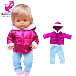 Baby Doll Dress 38 Cm Pink Unicorn Dress Fit for 38cm Doll Nenuco Ropa Y Su Hermanita Dress Wear