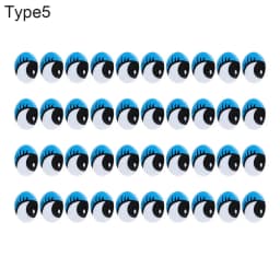 20 Pairs Cartoon Dolls Safety Eyes With Washers Puppets Toys Stuffed Animal Eye Supplies Handmade Material DIY Accessories