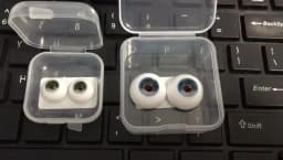 Doll Eyes 8/10/12/14/16/18mm for 1/3 1/4 1/6 Bjd Doll Plaster Stereoscopic Eyeball Diy Dress Up Girl Toys Kid Doll Accessories