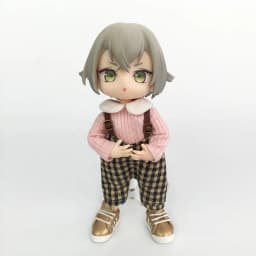 New Pure Cotton Ob11 Doll Suki Long Sleeved Shirt With Collar For Ymy, Penny, Obitsu11, Molly, Nendoroids 1/12 Bjd Doll
