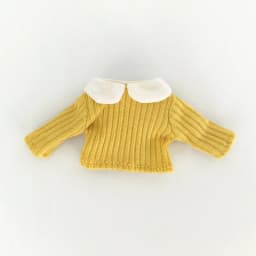 New Pure Cotton Ob11 Doll Suki Long Sleeved Shirt With Collar For Ymy, Penny, Obitsu11, Molly, Nendoroids 1/12 Bjd Doll