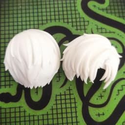 (only hair)GSC Clay man accessory dismemberment hair doll accessories