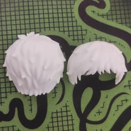 (only hair)GSC Clay man accessory dismemberment hair doll accessories