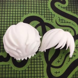 (only hair)GSC Clay man accessory dismemberment hair doll accessories
