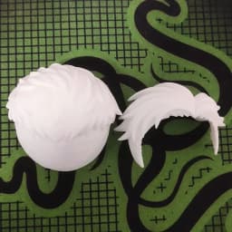 (only hair)GSC Clay man accessory dismemberment hair doll accessories