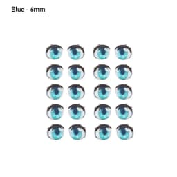 5 Pair Colorful Cute Boys Girls Doll Eyes Accessories Crystal Cartoon Eyes Stickers Anime Figurine Face Organ Paster Decals
