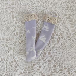 New Blyth Socks Fashion Floral Lace Socks Bowknot Socks for YMY24 Ob24 Azone Licca Doll Accessories