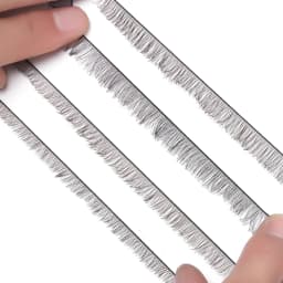 5pcs 20cm Black Brown Doll False Eyelashes False Eye Lashes For Toy Dolls DIY Doll Accessories 0.6/0.8/1.0/1.2CM