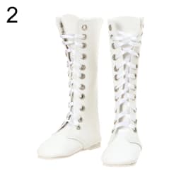 Fashion PU Doll Boots High Heel Princess Shoes For Bjd 1/3 Doll Shoes Accessories 60cm Doll Clothes Wearing Play House Kids Toys