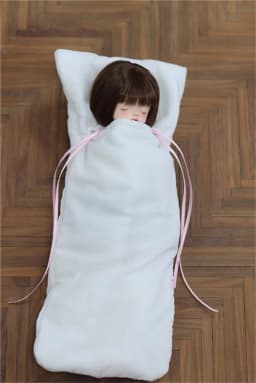 BJD Doll Protective Bag Unisex Toys Cute Girls 1/3 1/4 1/6 Uncle Outdoor White Soft Thick Sleeping Bag Gifts Doll Accessories