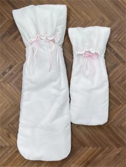 BJD Doll Protective Bag Unisex Toys Cute Girls 1/3 1/4 1/6 Uncle Outdoor White Soft Thick Sleeping Bag Gifts Doll Accessories
