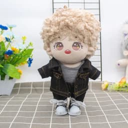 15cm/20cm Jeans Jacket Pants Suit Cotton Doll Casual Wears Coat Clothes Doll Clothes 1/12 Dolls Clothes Accessories