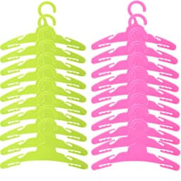 10pcs/lot 18 Inches American Doll Clothes Multicolor Hangers For 43 Cm Baby New Born Dolls For Our Generation Toys Accessories