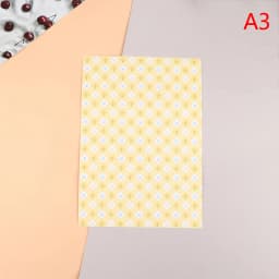 1:12 Dollhouse Sticker Mini Furniture DIY Miniature Backdrop Wallpaper Sticker Colorful Wallpaper Dollhouse Decor Accessories