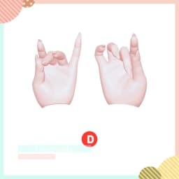 BJD Doll 1/4 Long Nail Hand Magnet Connected Applies To The Minifee Doll Body Resin Doll Figures Hand Only