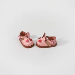 Doll Rabbit Ears Cow Leather Shoes Accessories For Blyth, Ob22/24, Azone, Obitsu11,P9, Gsc, Ymy, Ddf, Nendoroids, 1/12 Bjd Doll