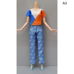1Set Fashion Outfits for For 30cm BJD Doll Casual Skirt Vest Shirts Pants Dress 1/6 Doll Clothes Dollhouse Accessories