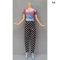 1Set Fashion Outfits for For 30cm BJD Doll Casual Skirt Vest Shirts Pants Dress 1/6 Doll Clothes Dollhouse Accessories