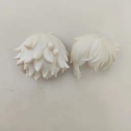 Ob11 GSC DOLL Clay white model hair doll accessories
