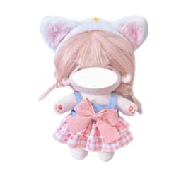 Cute Dres JK Uniform Clothes for 20cm Cotton Plush Cartoon DIY Doll Dress Up Clothing Skirt Suit Socks Toy Accessories Girl Gift