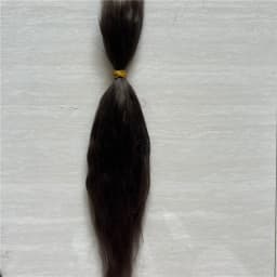 Different Colors Handrooted Reborn Doll Mohair Golden Brown Coffee Colors BJD 1/12 OB11 Dolls Mohair Wigs Hair Accessory