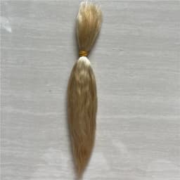 Different Colors Handrooted Reborn Doll Mohair Golden Brown Coffee Colors BJD 1/12 OB11 Dolls Mohair Wigs Hair Accessory