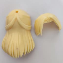 GSC Clay man replaces face hair doll accessories