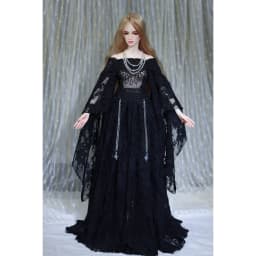 1/6 1/4 1/3 scale BJD clothes Nightdress Palace style Princess dress for BJD/SD YOSD MSD SD13 big girl doll accessories C0650