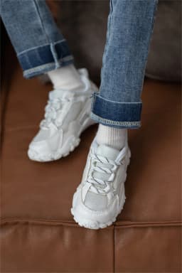 BJD Doll Shoes MSD Unisex Boys 1/4 ID75 White Black Handsome Mesh Top Sneakers Casual Soft-soled Sports Shoes Doll Accessories