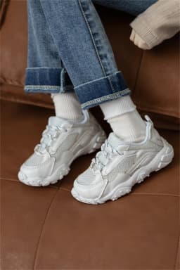 BJD Doll Shoes MSD Unisex Boys 1/4 ID75 White Black Handsome Mesh Top Sneakers Casual Soft-soled Sports Shoes Doll Accessories