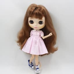 Blyth ICY Licca 1/6 doll accessories one piece dress 3 color pink yellow bule cutly style free shipping