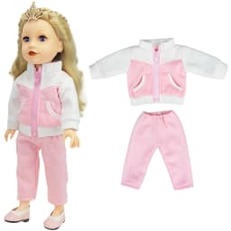 18 Inch Girl Doll Outfit Fashion Girl Doll Clothes Sets Coat Dress