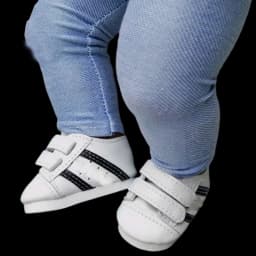 For 40 Cm Bebe Doll Shoes Sneackers Fits for 18 Inch Girl Doll Sport Shoes Baby New Born Doll Accessories