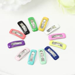 10pcs Cute Mini Doll Hair Clip Kids Hairclips Candy Colors Doll Hairpin Headwear Girl Birthday Gift Children DIY Doll Accessorie