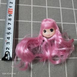 002 1/6 27cm doll head gift for girl collection toy with hair baby head make-up nuannuanmengwu dongcheng qibaoleyuan