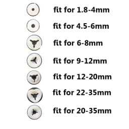100pcs 10mm Eyeball Doll Accessories Black Plastic Plush Safety Eyes Amigurumi For Toys 6mm 8mm 12mm DIY Funny Toy Eyes Animal
